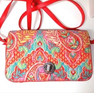 Vera Bradley Colorful Quilted Crossbody Purse